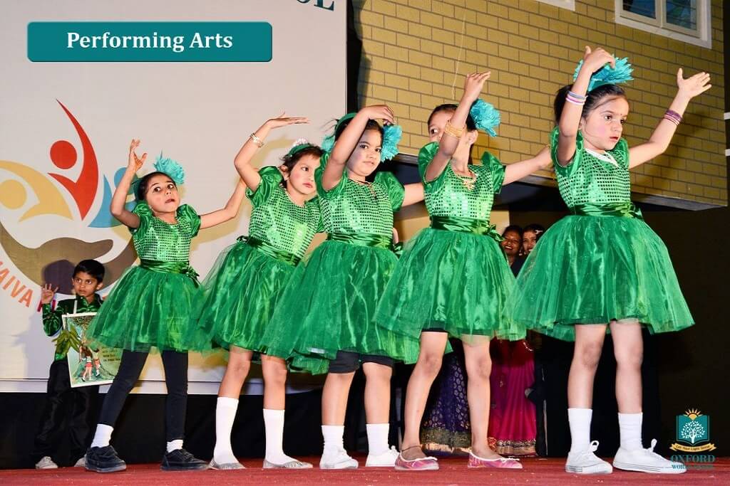 students dancing at school annual gathering