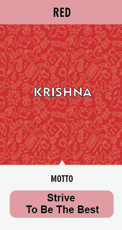 red color with meaning of house system